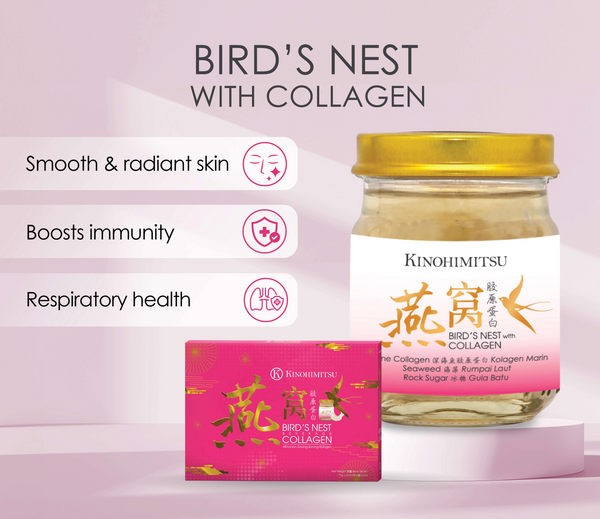 Kinohimitsu Bird’s Nest with Collagen (6s x75ml)-Ready Stock