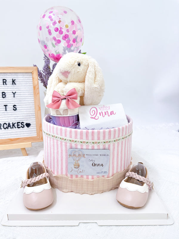 Stork Baby GiftsSignature One Tier Diaper Cake - OT010
