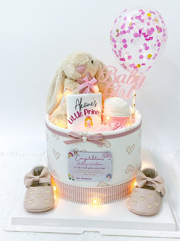 Stork Baby GiftsSignature One Tier Diaper Cake - OT004