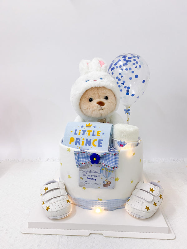 Stork Baby GiftsSignature One Tier Diaper Cake - OT013