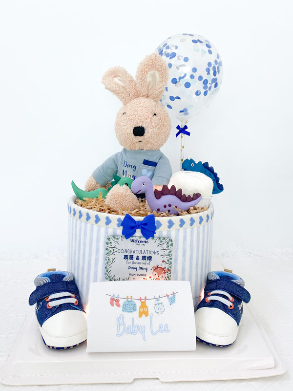 Stork Baby GiftsSignature One Tier Diaper Cake - OT009