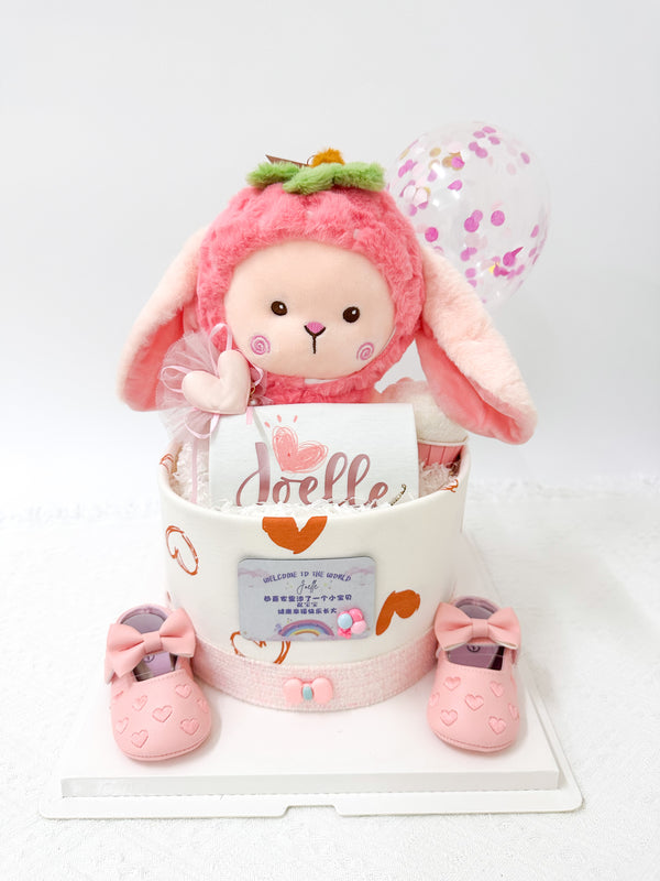 Stork Baby GiftsSignature One Tier Diaper Cake - OT012