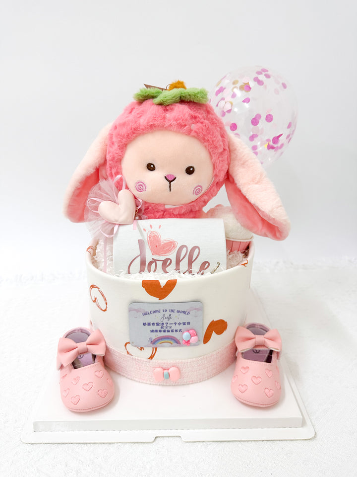 Stork Baby GiftsSignature One Tier Diaper Cake - OT012