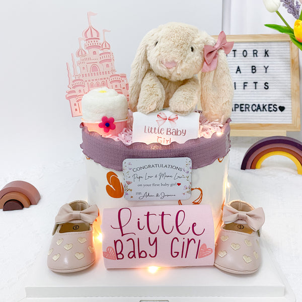 Stork Baby GiftsSignature One Tier Diaper Cake - OT006