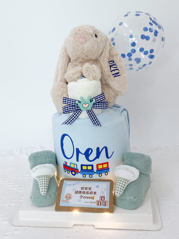 Stork Baby GiftsMini Diaper Cake - Mini001