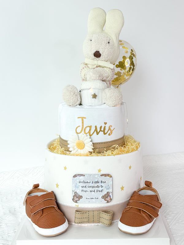 Signature Two Tiers Diaper Cake - TT033